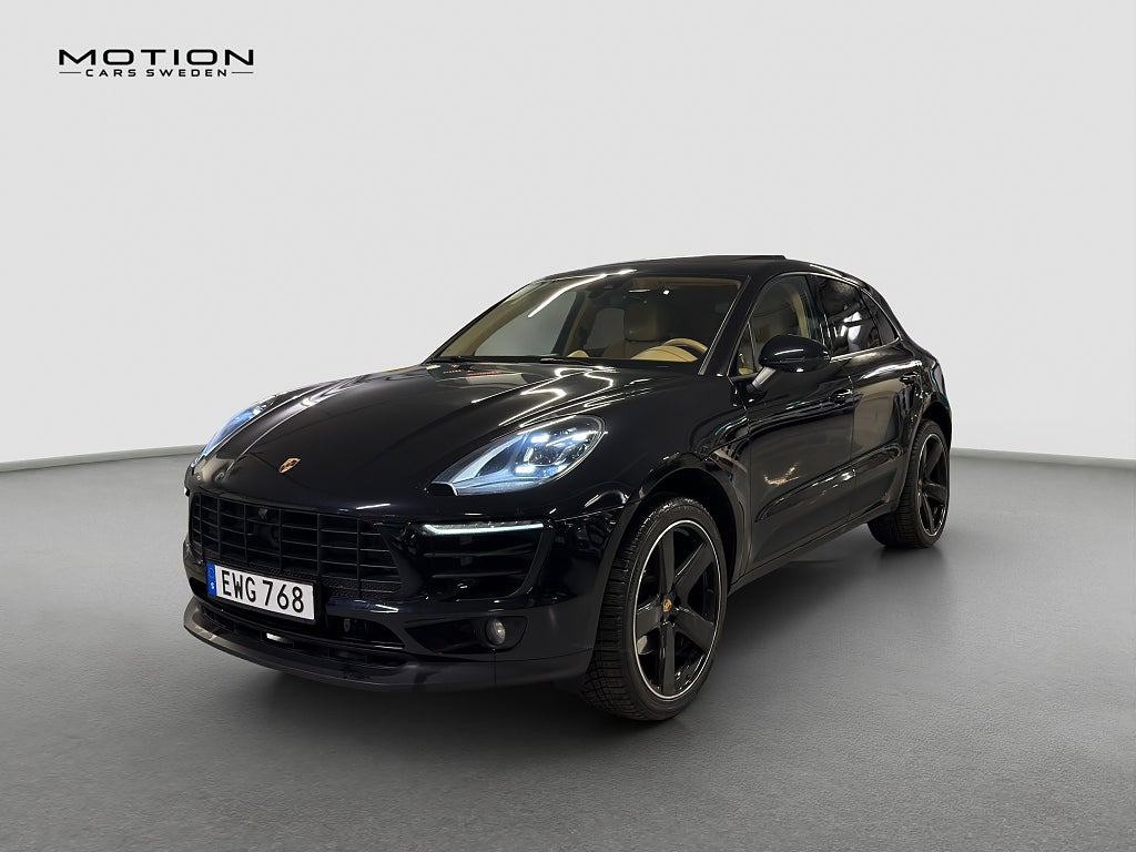 Porsche Macan *SÅLD* PDK 14-Vägs Sport Chrono 21' Pano PASM 360 Drag