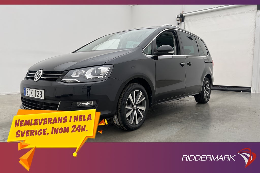 Volkswagen Sharan TDI 150hk Premium 7-Sits Pano Kamera Drag