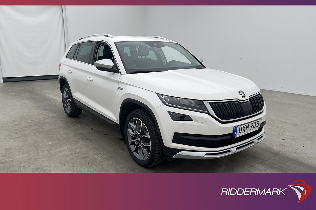 Skoda Kodiaq Scout TDI 4x4 190hk Business 7-Sits Canton Drag