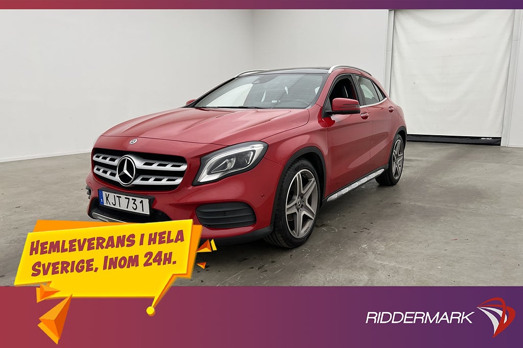 Mercedes-Benz GLA 180 d AMG Sport Pano Kamera Navi Halvskinn