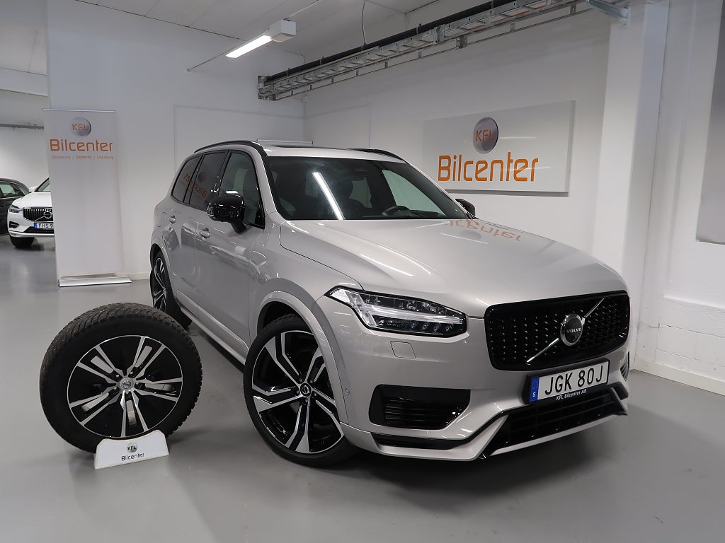 Volvo XC90 7-sits T8 AWD Ultra Dark Edition V-Däck ingår B&W-HUD-3