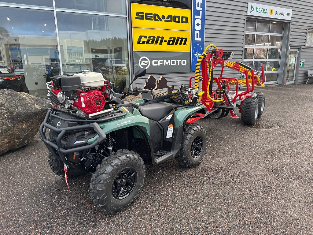 Can-Am Outlander Pro HD 7 Xu T inkl Kranman T1750 " Demo "  