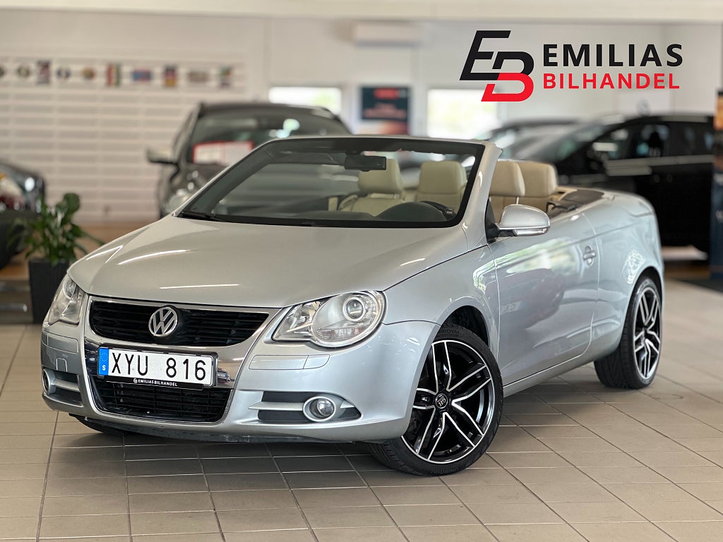 Volkswagen Eos 2.0 Turbo FSI Cabriolet Pano skinn 200hk