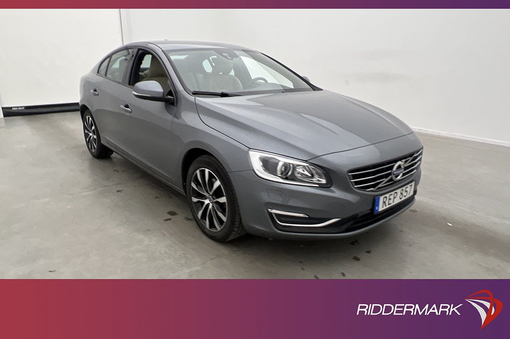 Volvo S60 T3 152hk Dynamic Edition M-Värmare Skinn