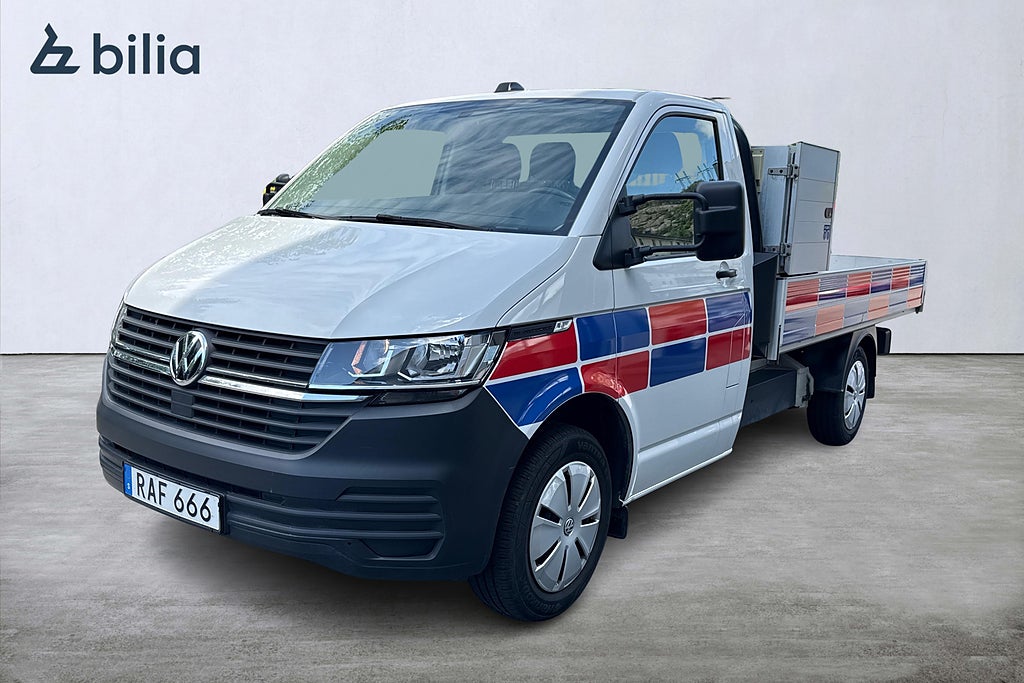 Volkswagen Transporter Chassi Cab T30 110hk / Drag Värmare