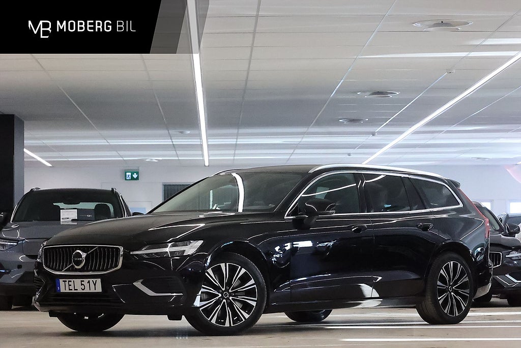 Volvo V60 Recharge T6 AWD 350hk Core Keyless Navi Drag B-Kamera