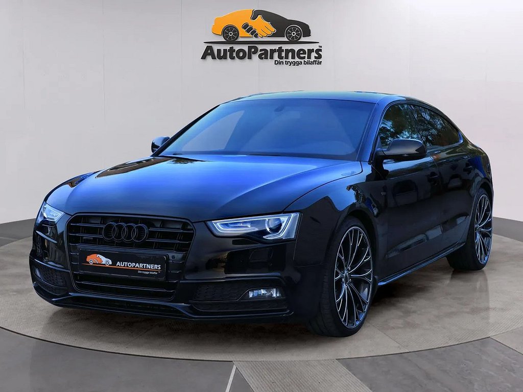 Audi A5 Sportback 190TDI Quattro Sport Edt S-line D.värm 20"