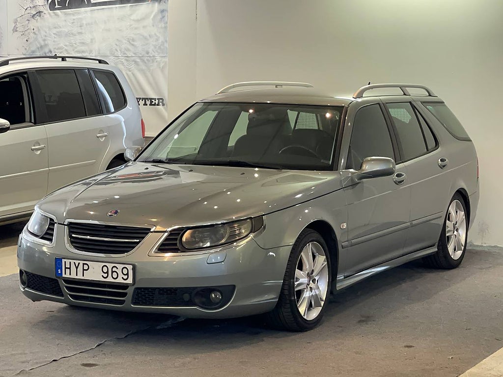 Saab 9-5 SPORT COMBI 2.3 T BIOPOWER VECTOR 220 HK AUTOMAT DRAG 