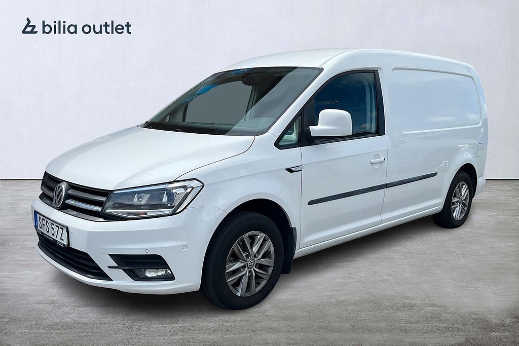 Volkswagen Caddy Maxi Van 2.0 TDI BMT 102hk / Dragkrok Värmare Carplay 
