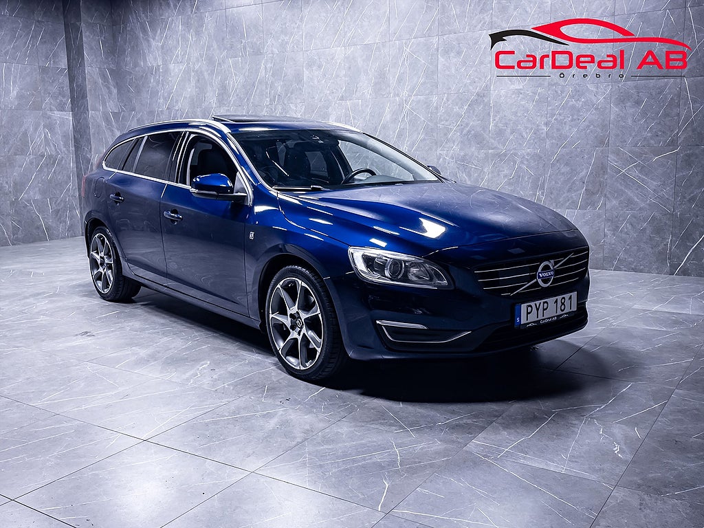 Volvo V60 D4 Ocean Race Taklucka Värmare Adaptiv Läder BLIS Drag