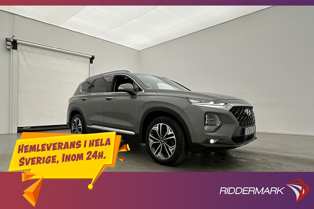 Hyundai Santa Fe 2.2 CRDi 4WD Premium 7-Sits Skinn Drag 360°