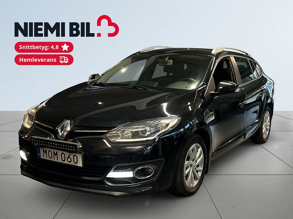 Renault Mégane Grandtour 1.5 dCi LIMITED S&V-Hjul/Dragkrok/M-värm
