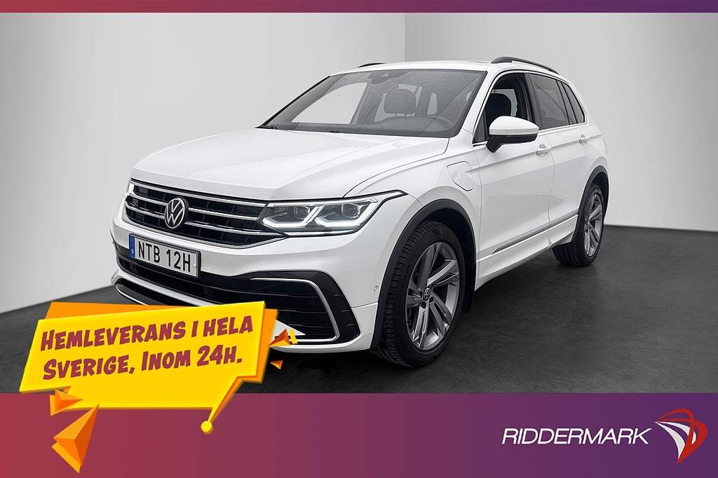Volkswagen Tiguan eHybrid 245hk R-Line Kamera Dragkrok MOMS