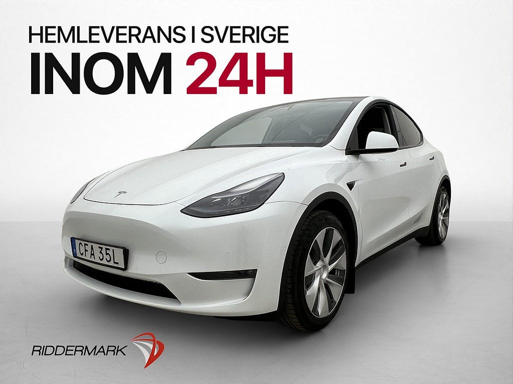 Tesla Model Y Long Range AWD Autopilot Svensksåld