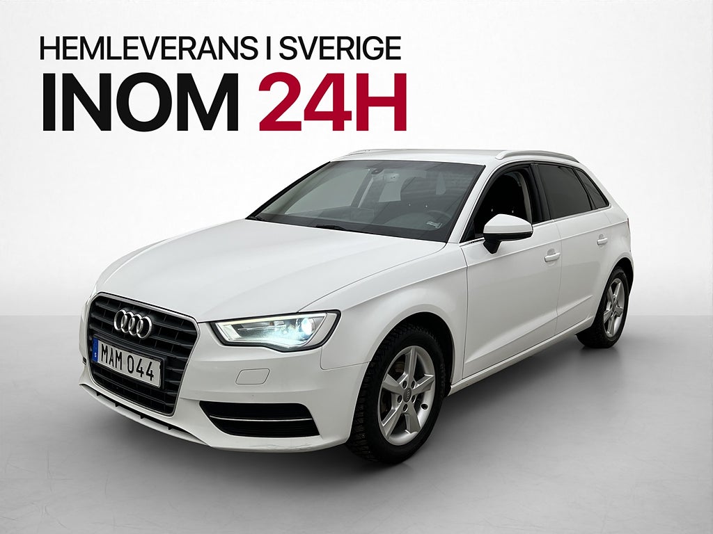 Audi A3 1.6 TDI KAMPANJ PRIS Låg skatt Xenon Välskött Isofix
