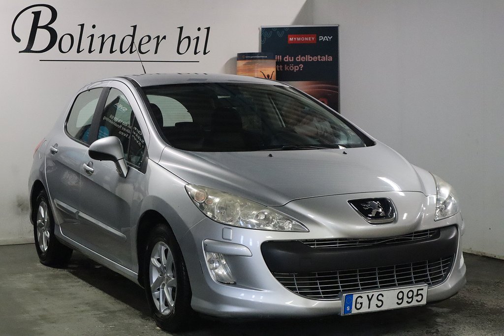 Peugeot 308 5-dörrar 1.6 HDi FAP EGS BYTT KAMREM HEMLEVERANS