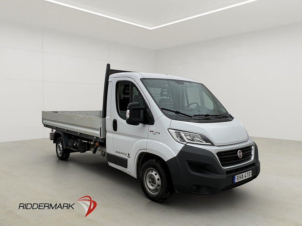 Fiat ducato FLAKBIL/KRANBIL 2.3 Ny-Kamrem Värm Drag Moms