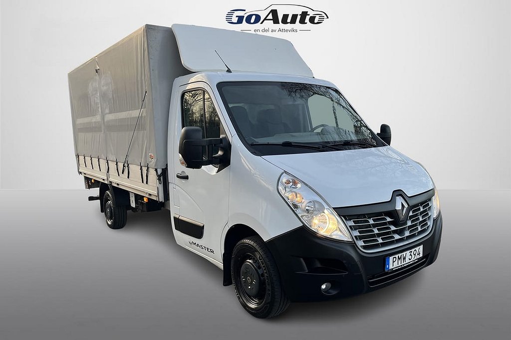 Renault Master Chassi Cab 3.5 T 2.3 dCi 135hk Kapell Bakgavellift Värmare