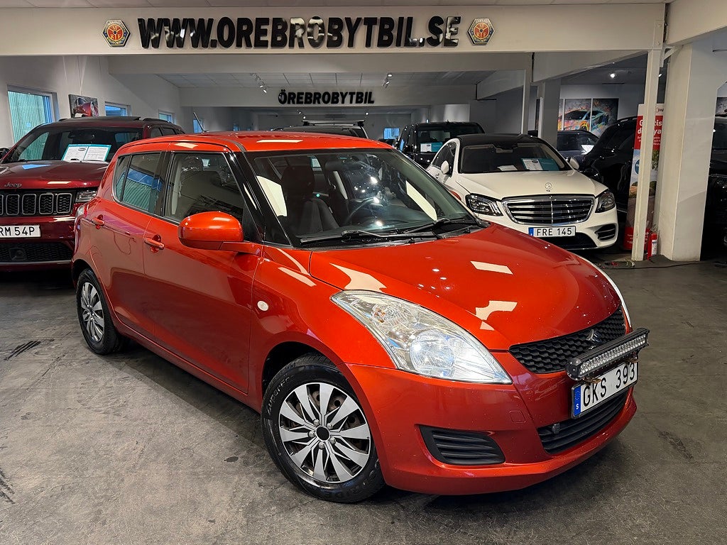 Suzuki Swift 5-dörrar 1.2 DOHC 16V VVT M-värmare 