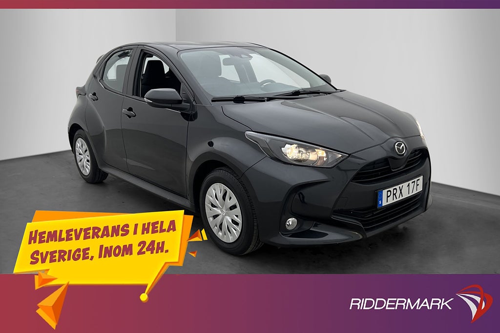 Mazda 2 Hybrid Pure Plus Adaptiv-Farthållare Rattvärme MOMS