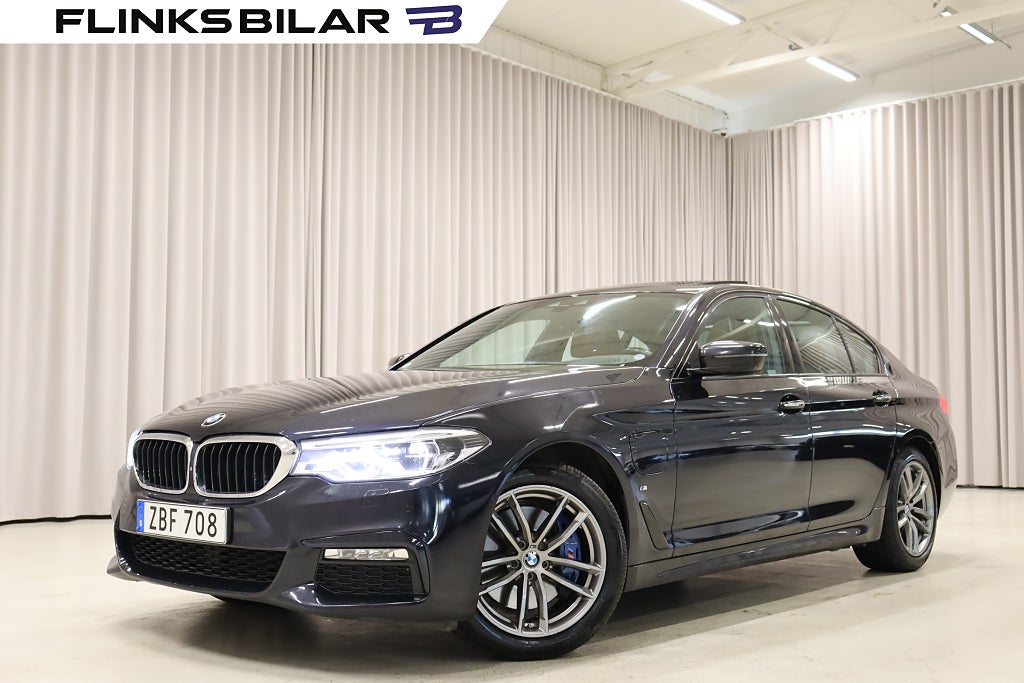 BMW 530e iPerformance 252HK M-Sport T-LUCKA H/K VÄRMARE MOMS