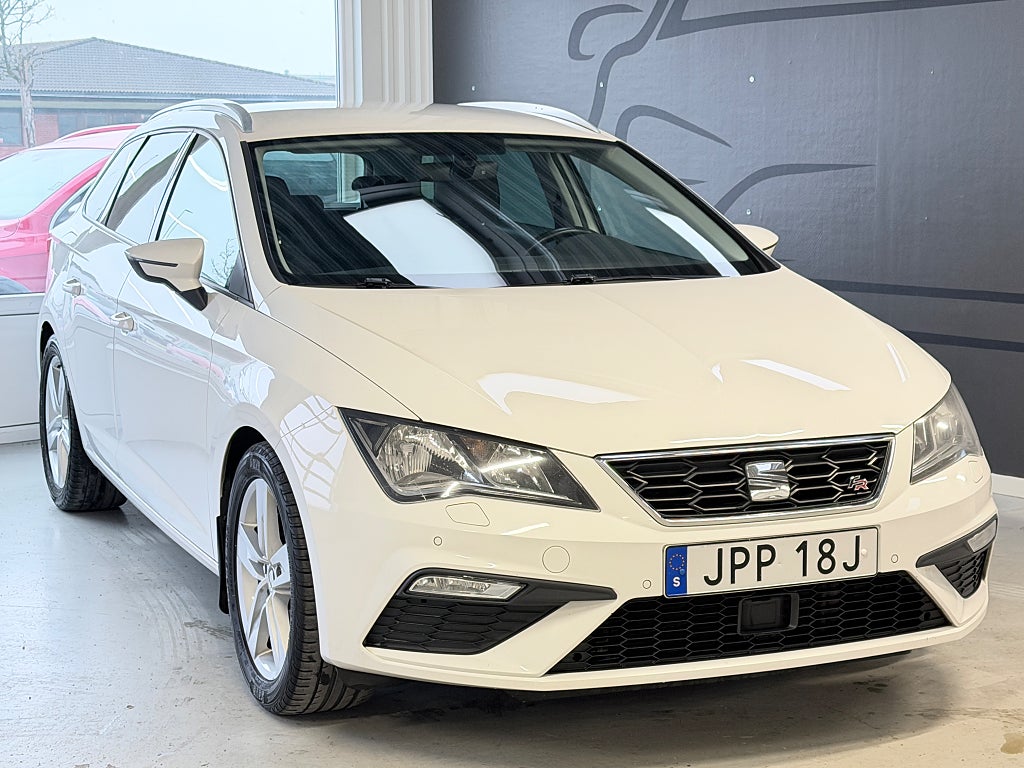Seat Leon ST 1.5 TSI 130hk FR | Cockpit | Carplay | Drag