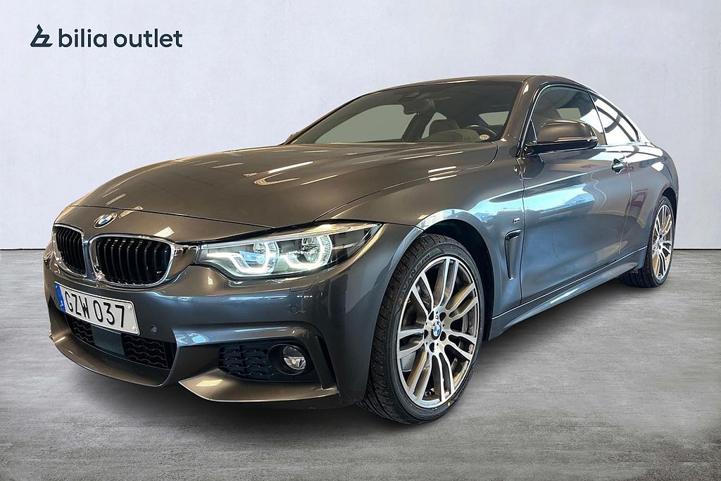 BMW 430 i xDrive Coupé M Sport 252hk Kamera Taklucka HuD Navi