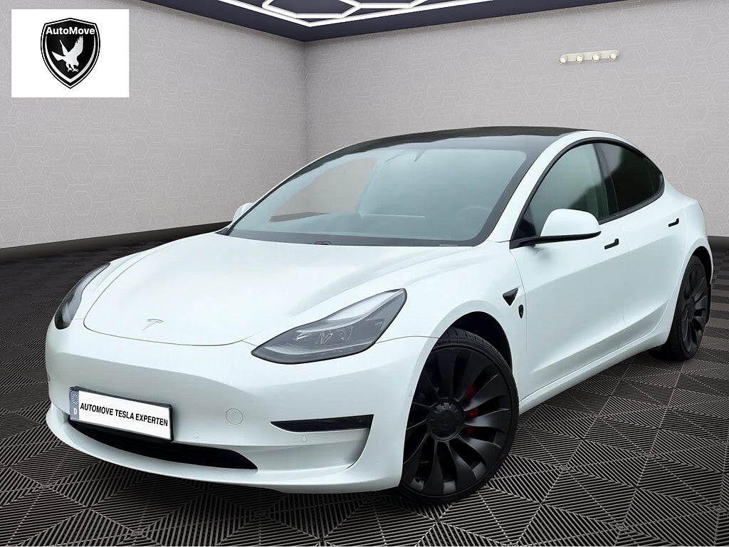 Tesla Model 3 Performance 515hk 20" VP 