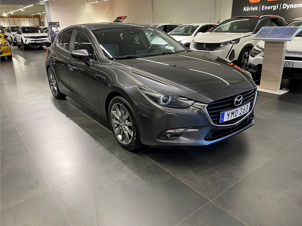 Mazda 3 Sport 2.0 SKYACTIV-G 165hk Man - BACKKAMERA