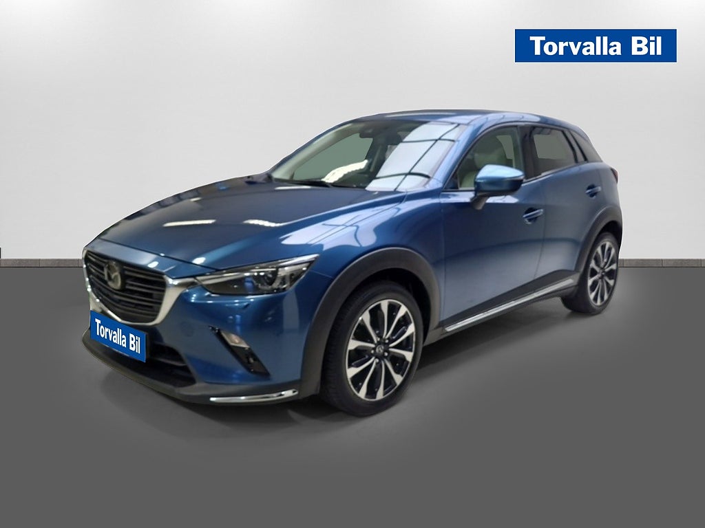 Mazda CX-3 2.0 Optimum 150hk AWD Läder, HuD 