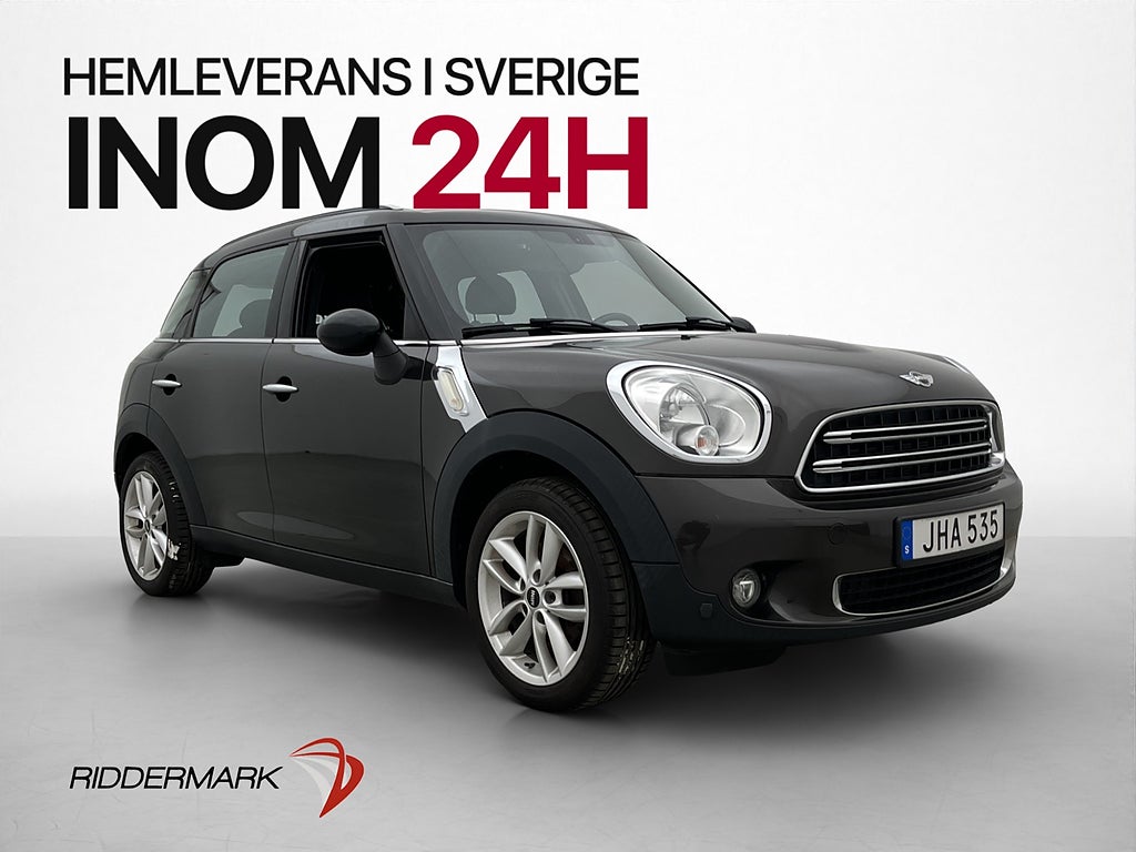 MINI Countryman 122hk M&K-Värmare Halvskinn P-Sensorer