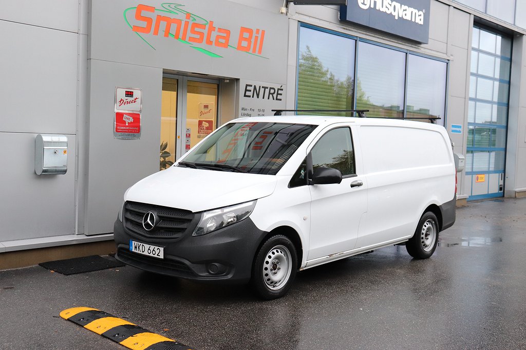 Mercedes-Benz Vito 111 CDI 1 ägare L2 DRAG D-Värme MOMS 114hk