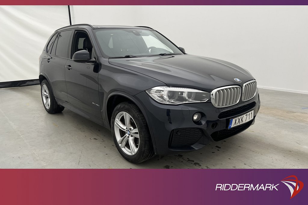 BMW X5 xDrive40e 313hk M Sport Pano H/K Navi Kamera Drag