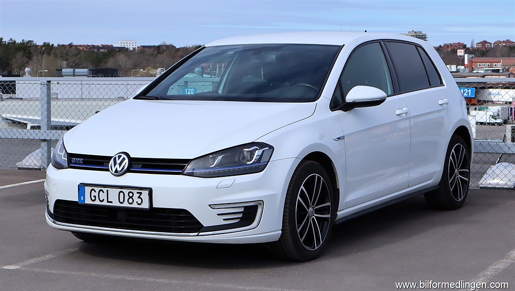 Volkswagen Golf 1.4 GTE Batteri testad S/V-hjul Drag Kamera