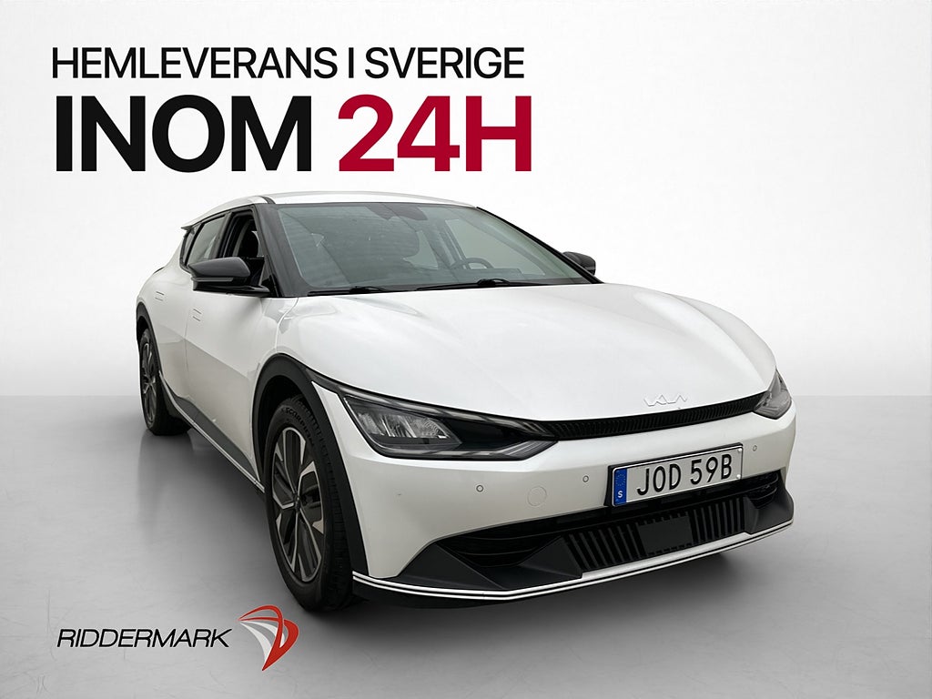 Kia EV6 77.4 kWh 228hk Dragkrok Värmare Kamera CarPlay MOMS