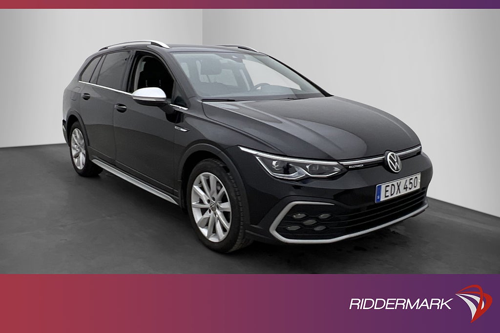 Volkswagen Golf Alltrack 200hk 4M Carplay Cockpit Värm Drag