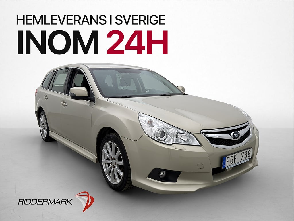 Subaru Legacy 2.5 AWD 1 Brukare 167hk Drag Skinn Kamer