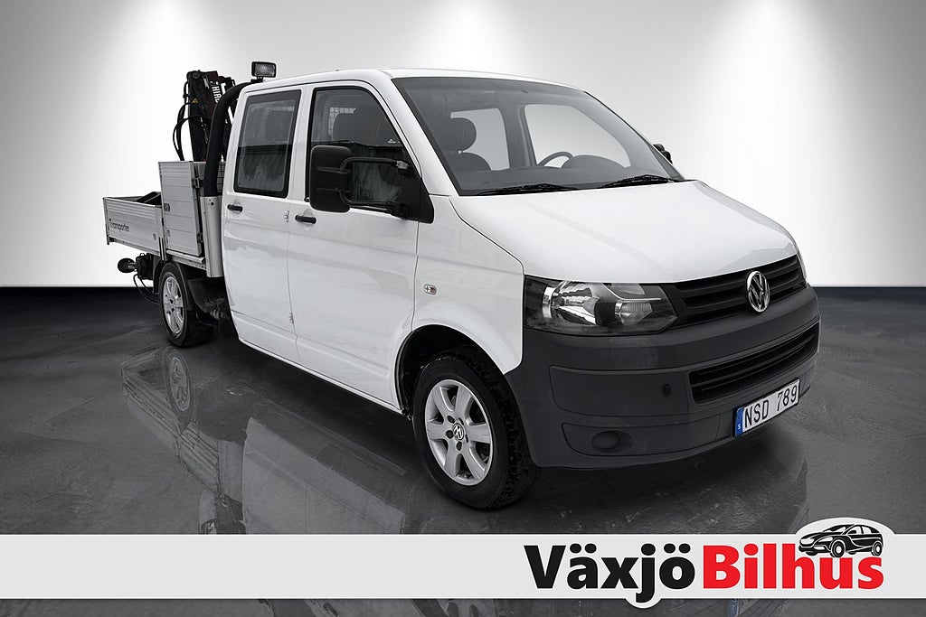 Volkswagen Transporter Chassi  dubbelhytt , Kran ,  2.0TDI 140HK, 4Motion 