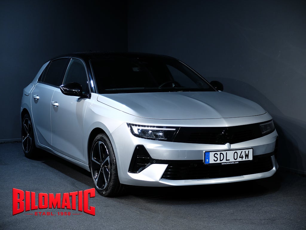 Opel Astra P130 AUT GS Black Roof Apple Carplay S+V-Hjul