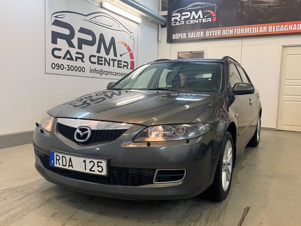Mazda 6 Wagon 2.0 MZR-CD/ NyServad/Besiktad