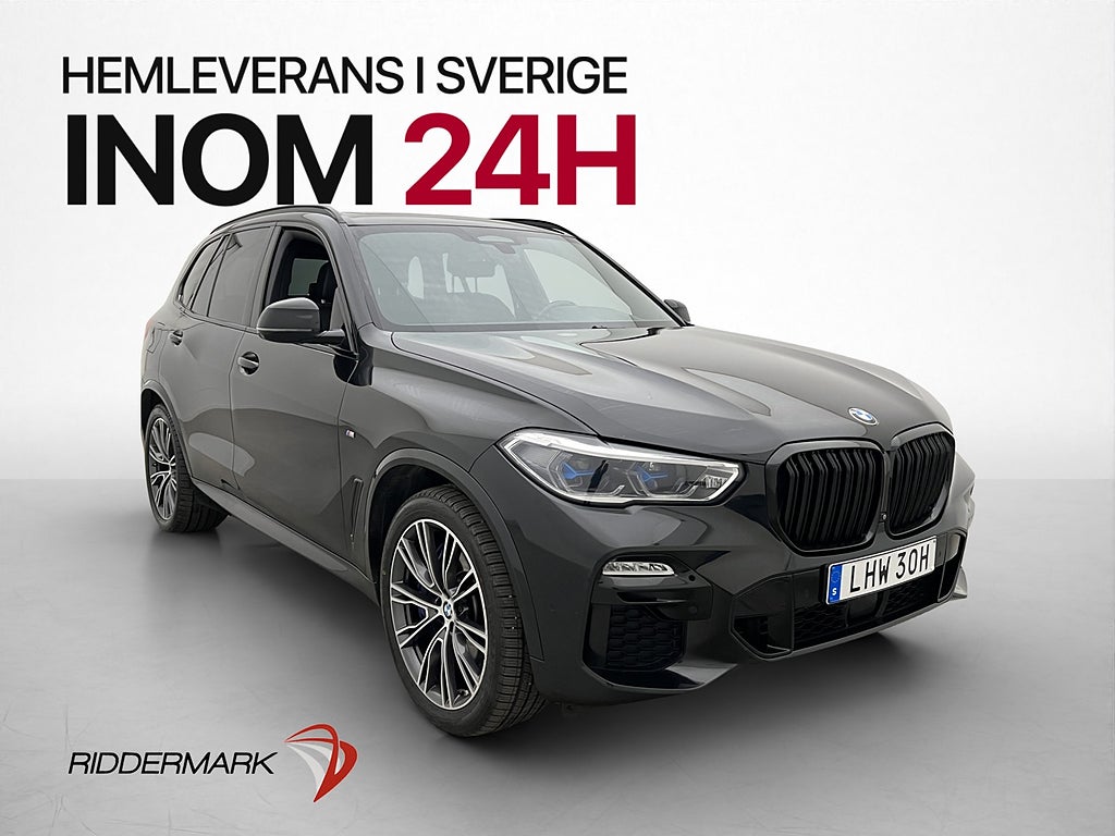 BMW X5 xDrive40i M Sport 7-Sits Pano H/K Laser Sky HUD Luft