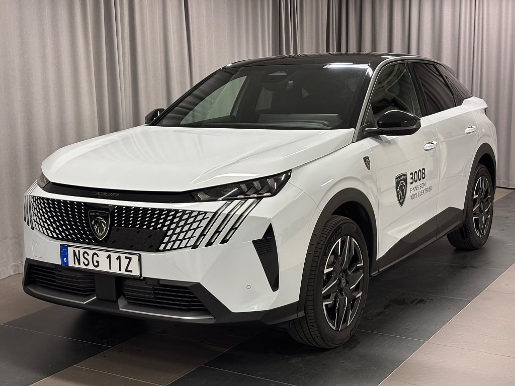 Peugeot 3008 GT Hybrid AUT Inkl Dragkrok Vinterhjul