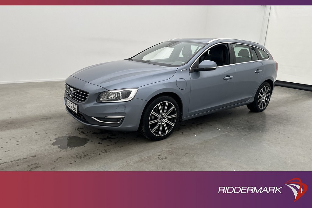 Volvo V60 D5 Plug-in Hybrid AWD Classic Summum VOC Värm Drag