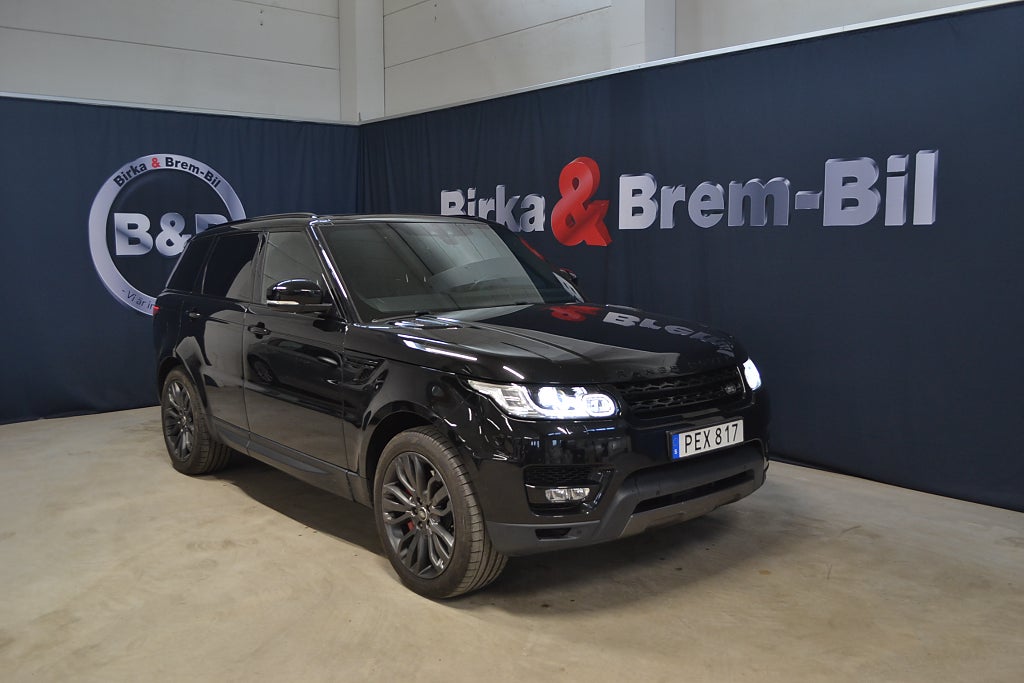 Land Rover Range Rover Sport 3.0 TDV6 4WD drag, pano, värmare, kamera 258hk 