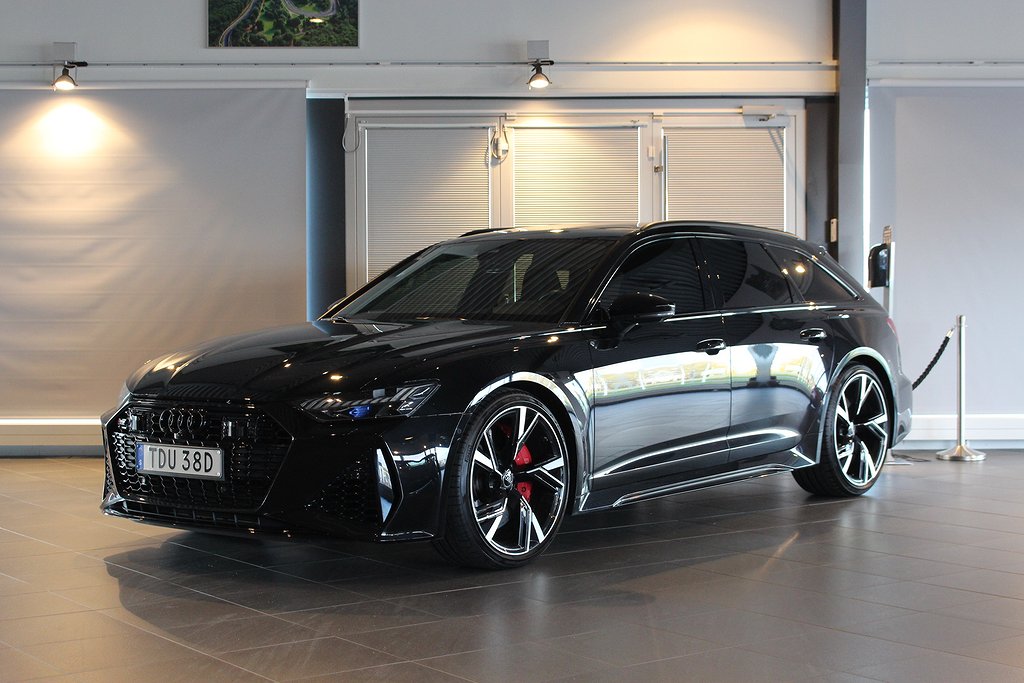 Audi RS6 RS 6 Avant 600hk Panorama / HUD / Drag / Värmare