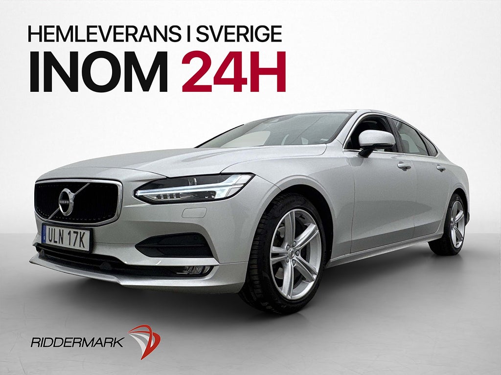 Volvo S90 D4 Advanced VOC D-Värmare Rattvärme CarPlay Skinn