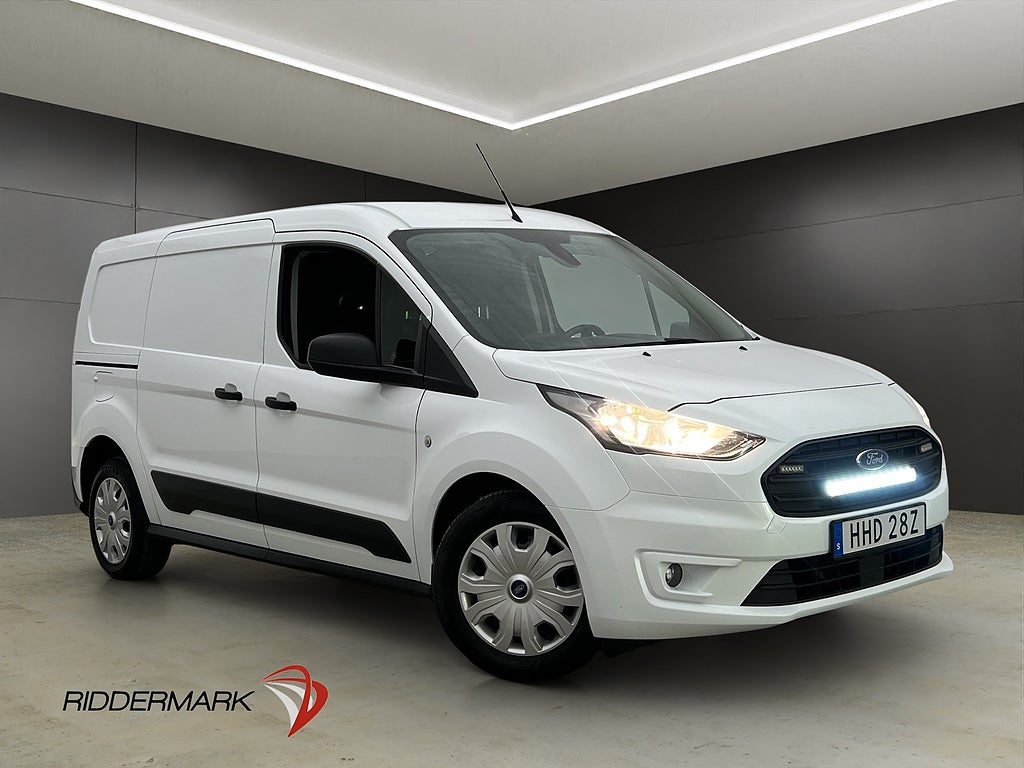 Ford Transit Connect LWB Värmare Drag B-Kamera CARPLAY Moms