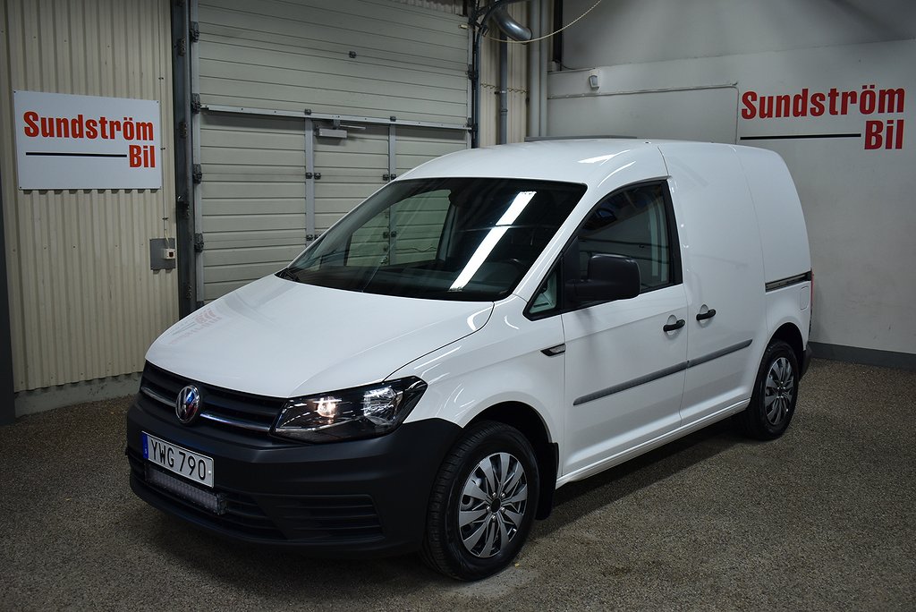 Volkswagen Caddy 2.0 TDI 102Hk Värmare/Drag/Inred Skåp