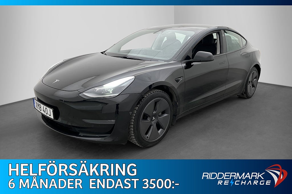 Tesla Model 3 Standard Range Plus Autopilot Svensksåld MOMS