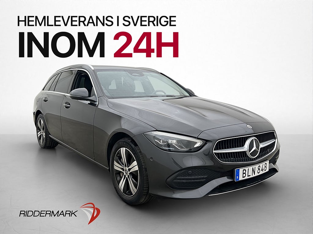 Mercedes-Benz C 300 T e 313hk Värmare Kamera CarPlay Drag